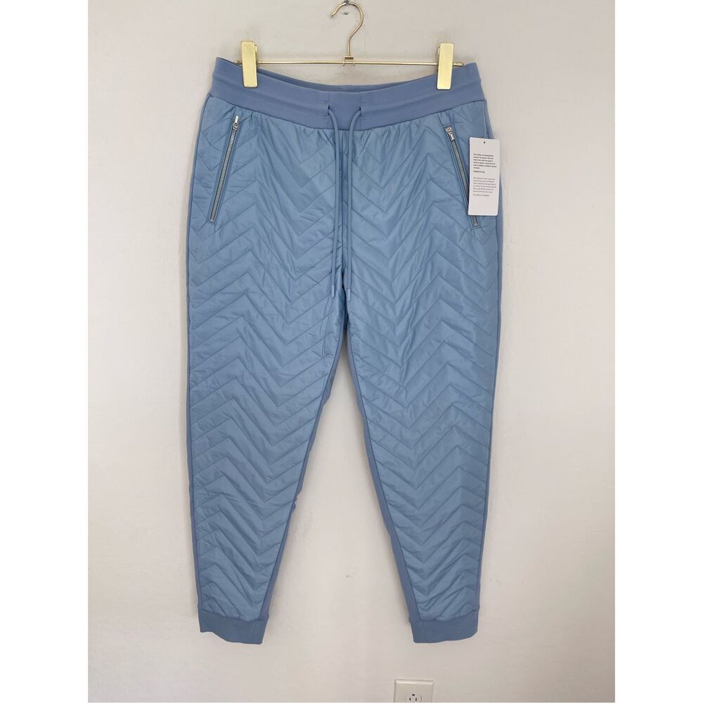 ATHLETA Apres Ski Down Quilted Jogger Size 12 NWT